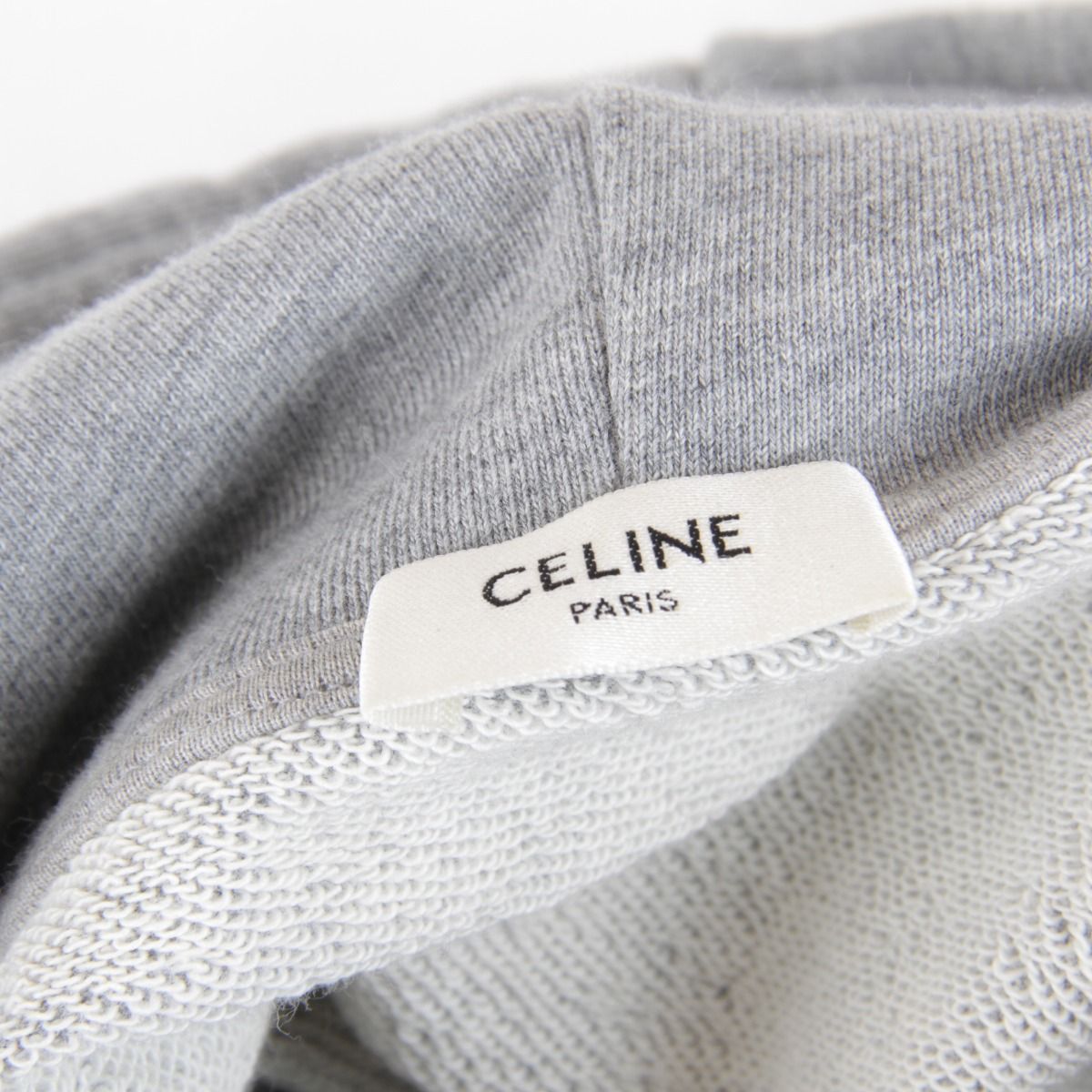 極美品『USED』CELINE【セリーヌ】 ルーズフーディパーカー コットン 
