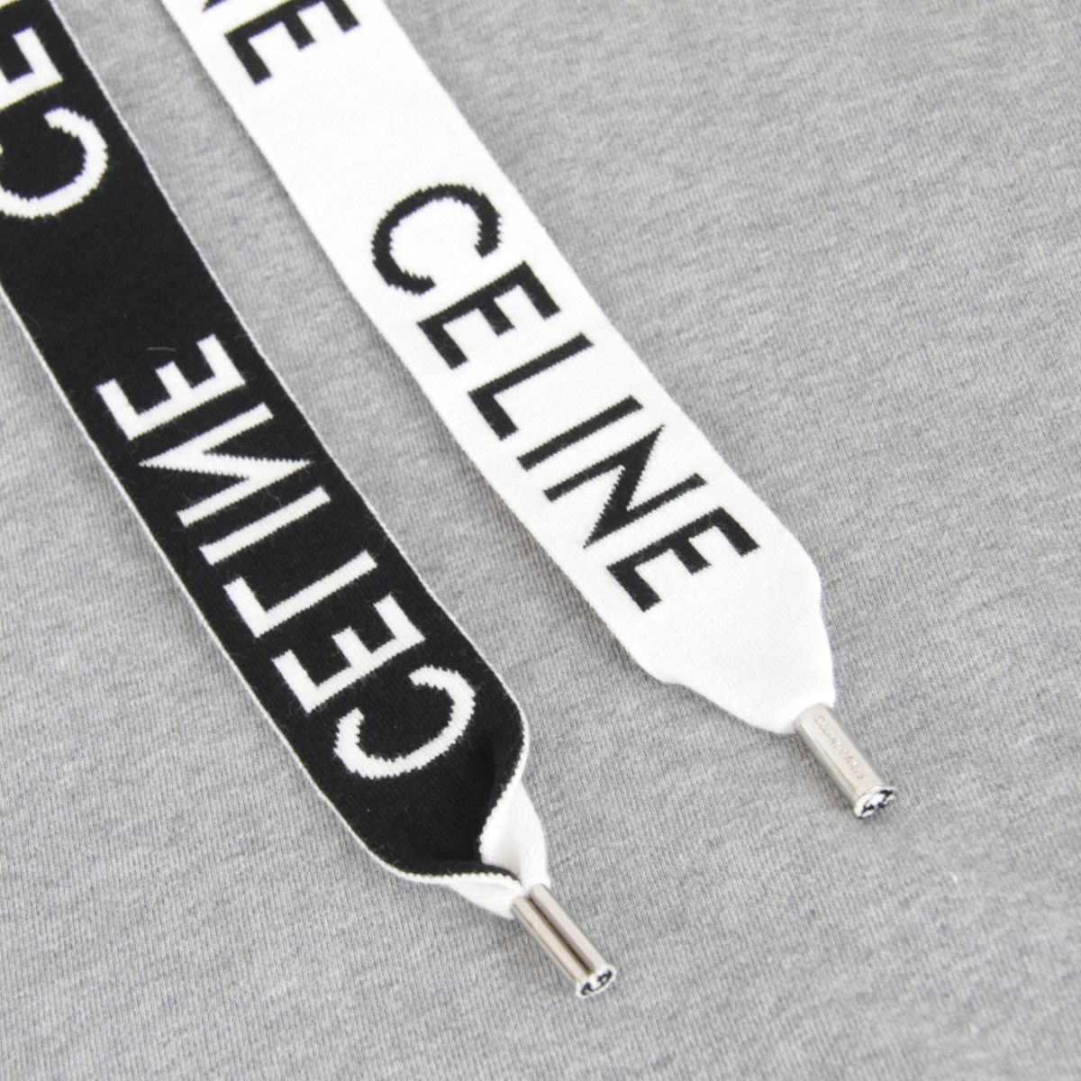 極美品『USED』CELINE【セリーヌ】 ルーズフーディパーカー コットン 
