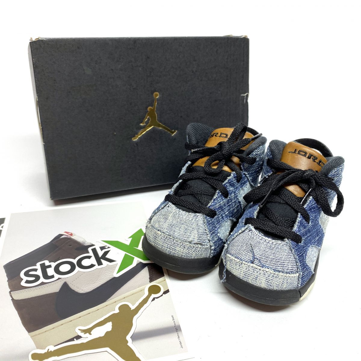 Nike TD Air Jordan 6 Washed Denim CV 5488-401 12 cm エアジョーダン6 レトロ ウォッシュドデニム