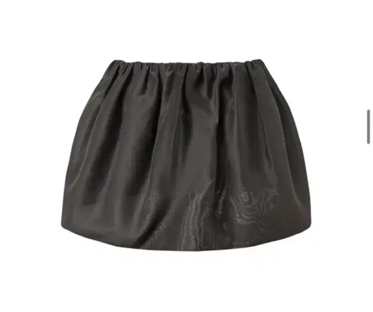 アモーメント シャーリング オーガンザ ベルト スカート