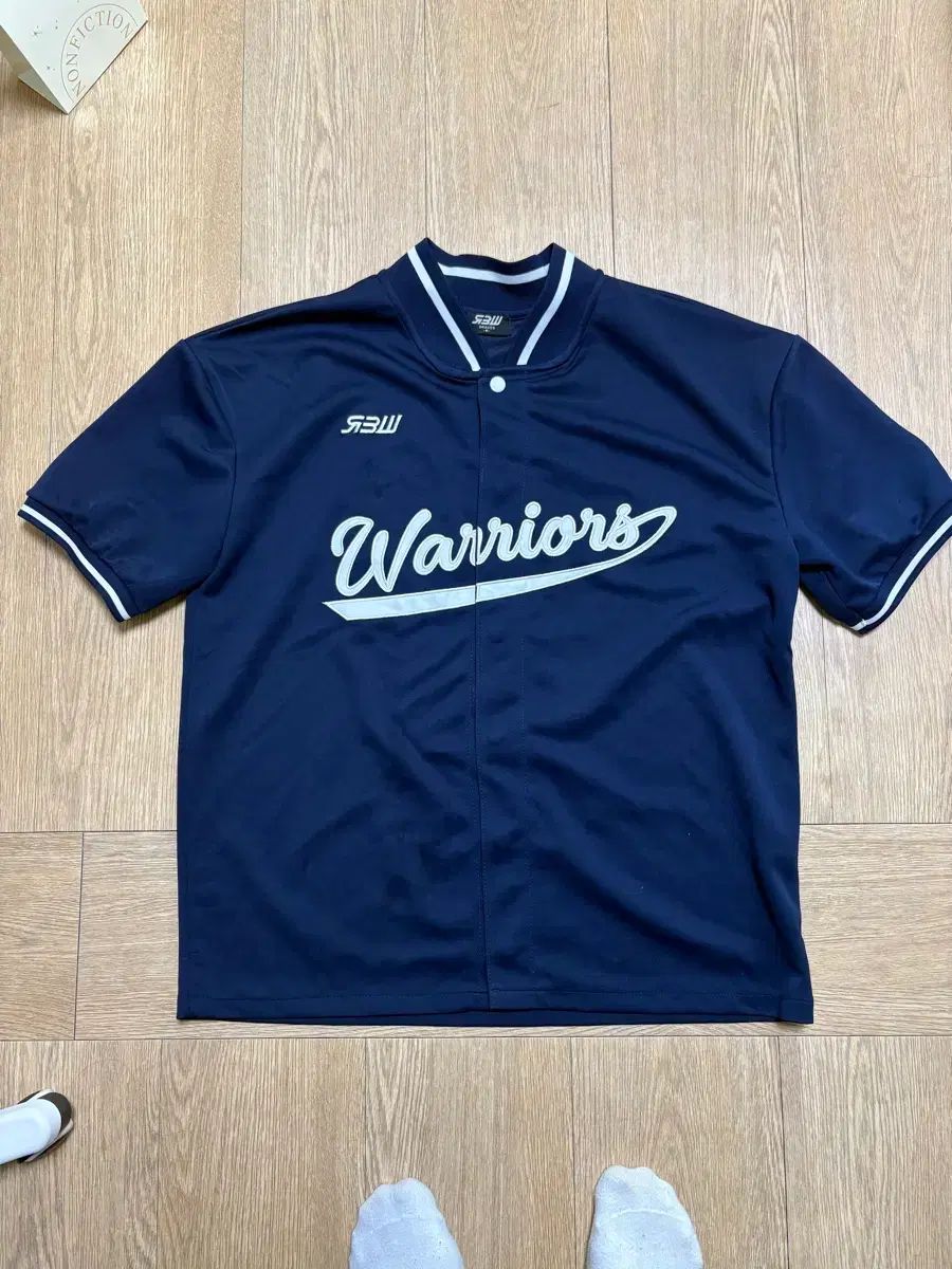 rbw 野球シャツ ネイビー Mサイズ