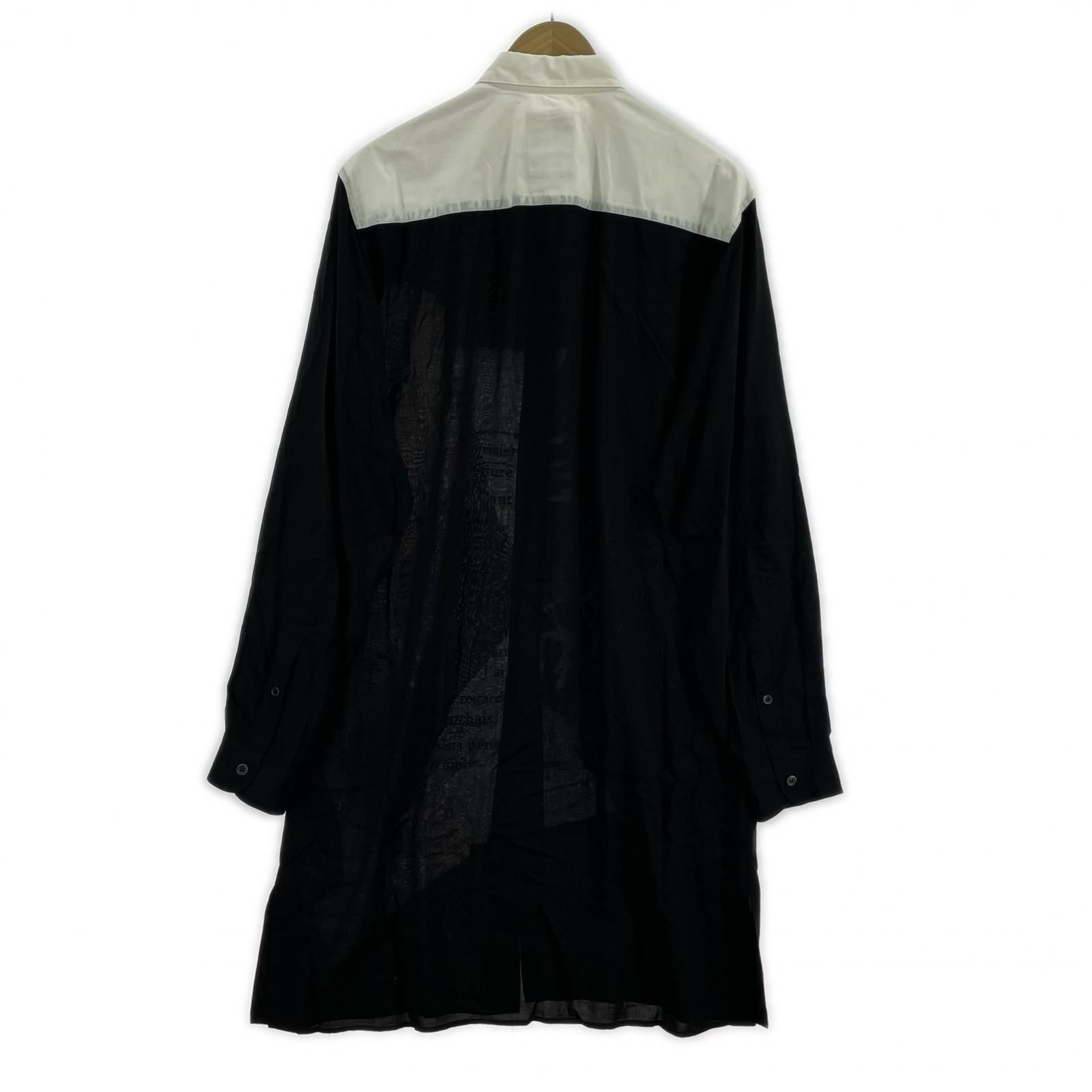 Yohji Yamamoto black scandal 18AW フロントヌードシャツ 2 - メルカリ