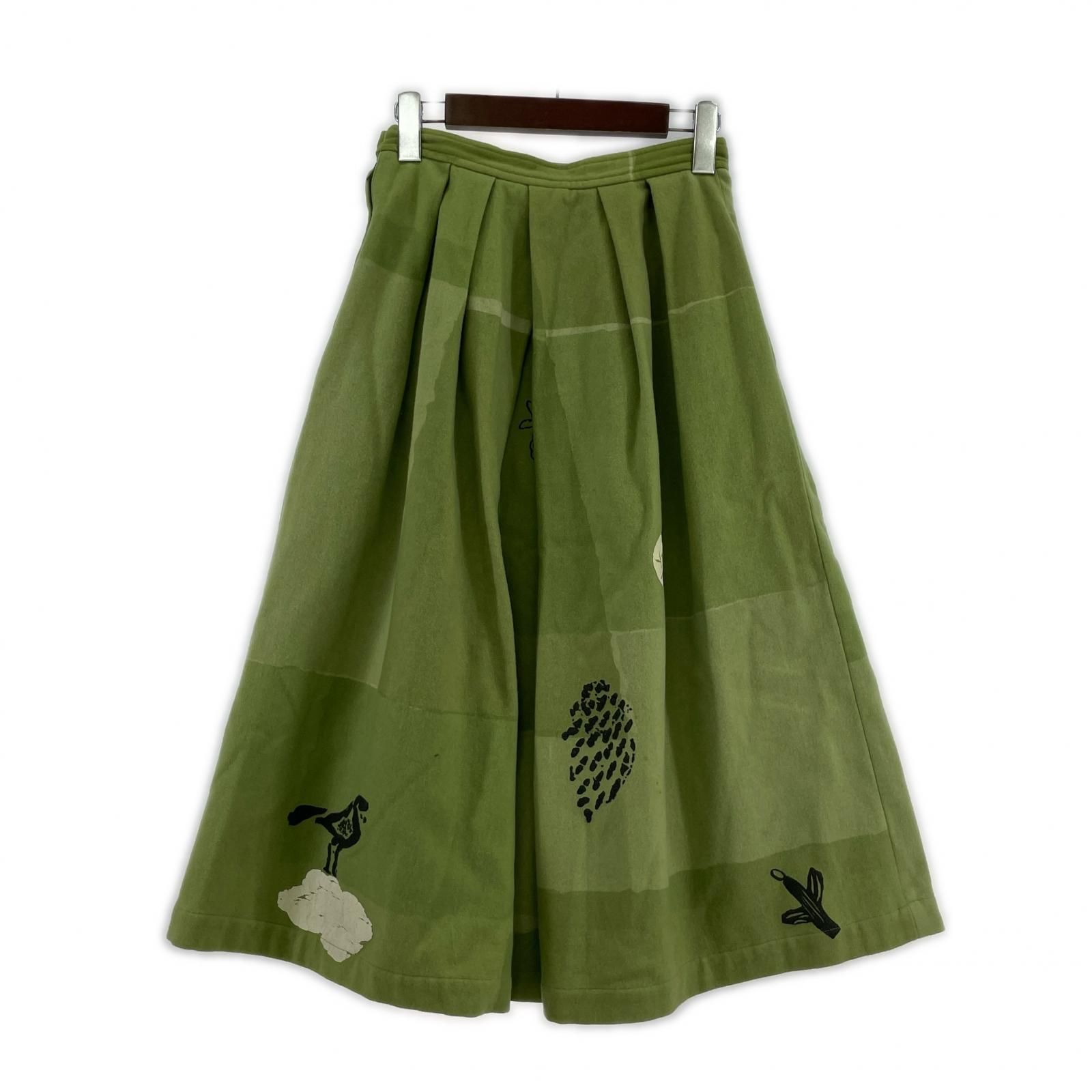 COMME des GARCONS AD 1989 タックウールスカート M