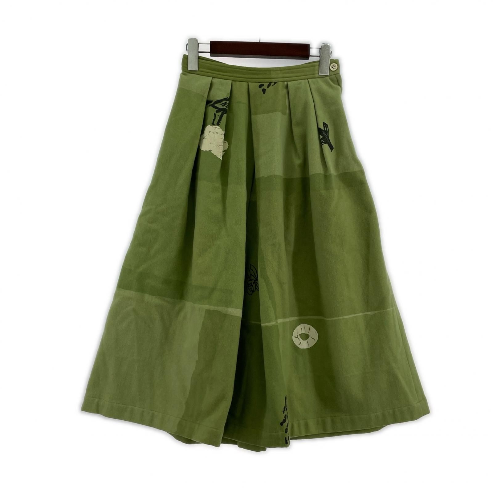 COMME des GARCONS AD 1989 タックウールスカート M