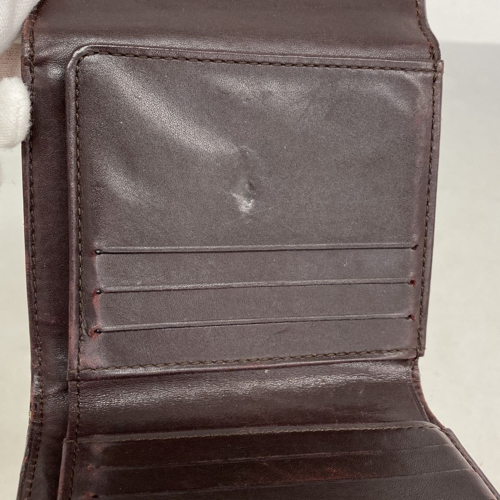 ルイ・ヴィトン(Louis Vuitton) ルイ・ヴィトン 三つ折り財布 ヴェルニ