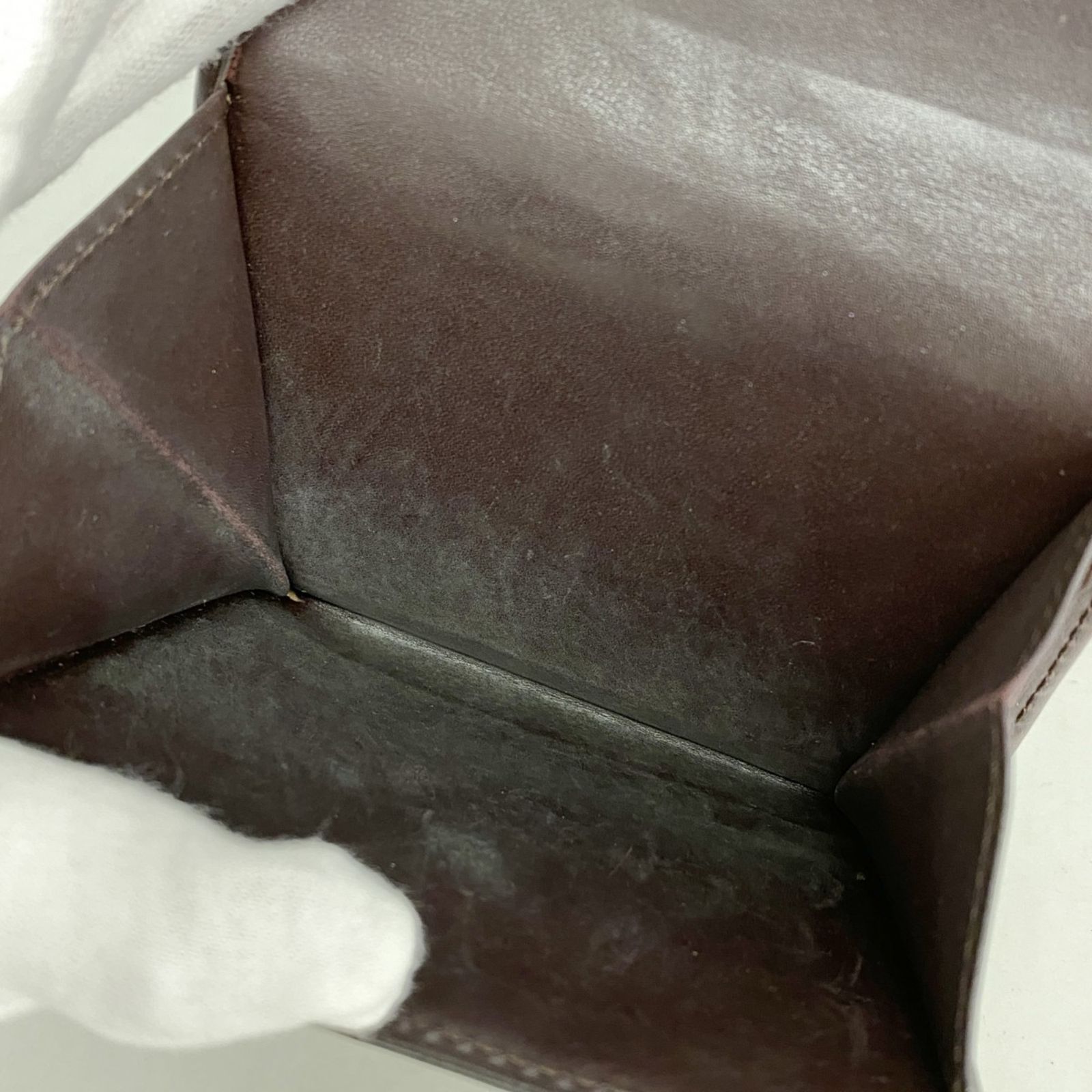 ルイ・ヴィトン(Louis Vuitton) ルイ・ヴィトン 三つ折り財布 ヴェルニ