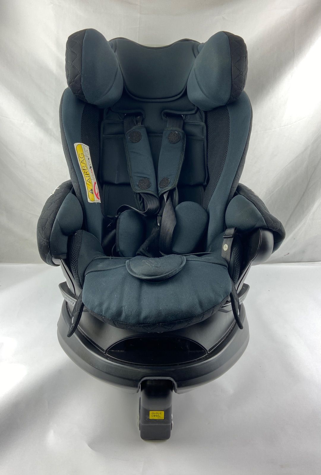 Aprica アップリカ フラディア グロウ ISOFIX 2025357 前向き 後向き 横向きベッド チャイルドシート ブラック 黒 新生児から4歳頃まで ベビー 赤ちゃん 子供 t 1570