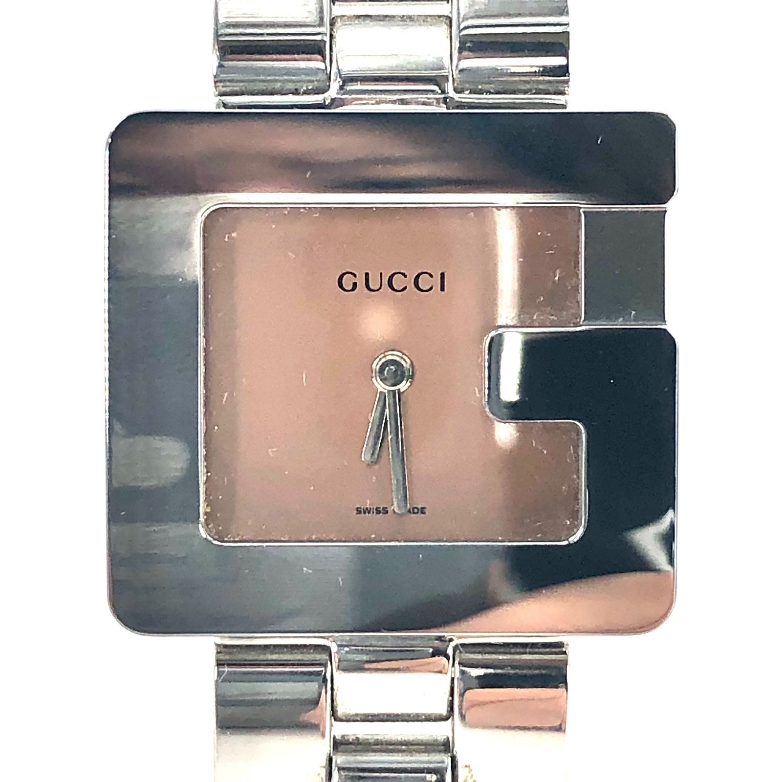 GUCCI グッチ 3600J オレンジ文字盤 レディース腕時計 スクエア