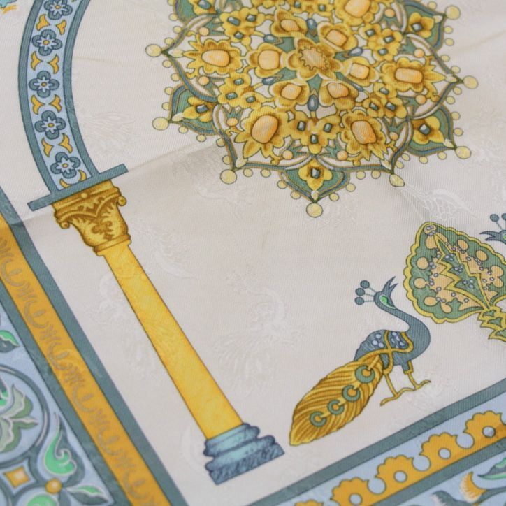 エルメス HERMES カレ90 CIELS BYZANTINS ビザンチンの空 シルク100