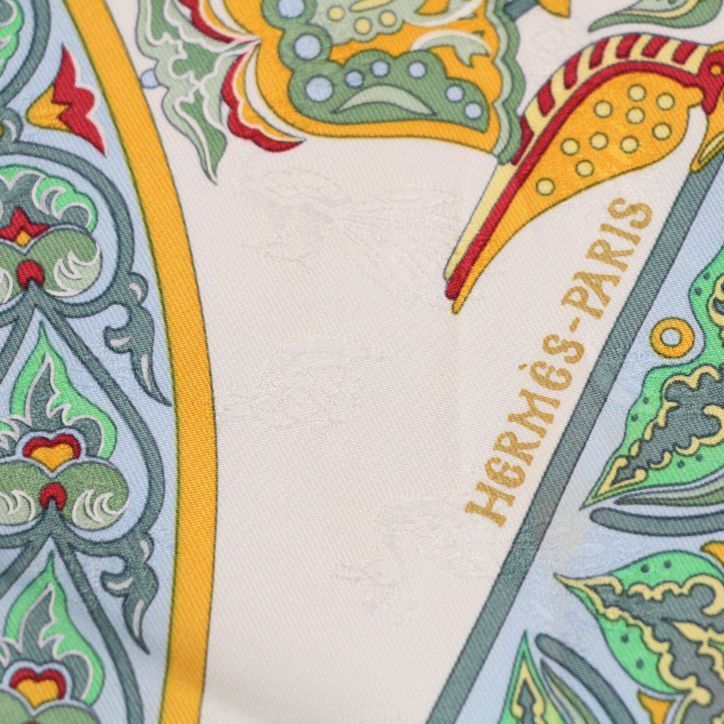 エルメスカレ90 CIELS BYZANTINS ビザンチンの空/シルク HERMES エルメス カレ90 CIELS BYZANTINS ビザンチンの空 スカーフ