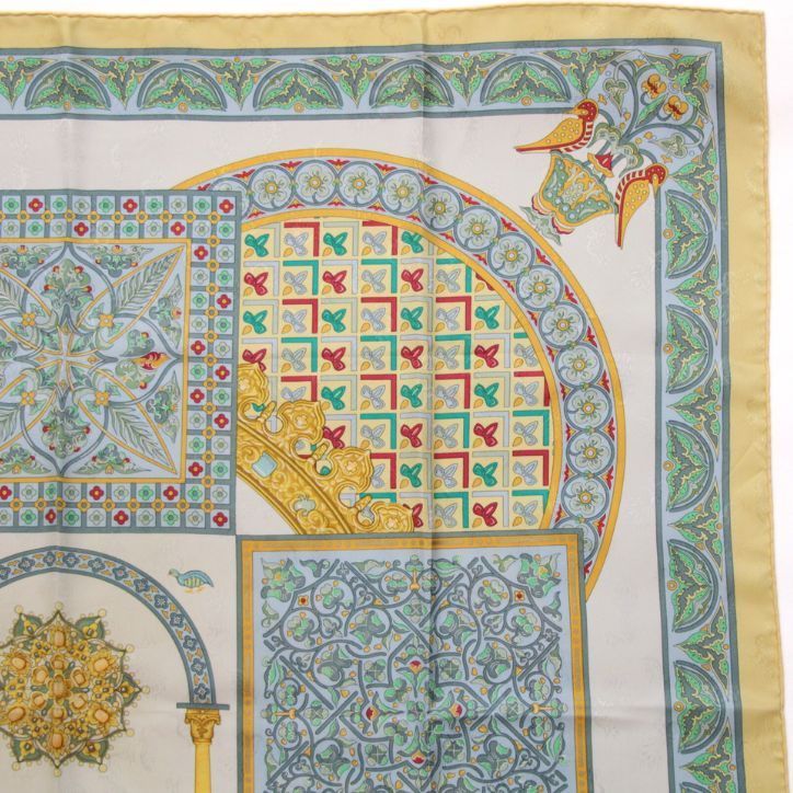 エルメス HERMES カレ90 CIELS BYZANTINS ビザンチンの空 シルク100