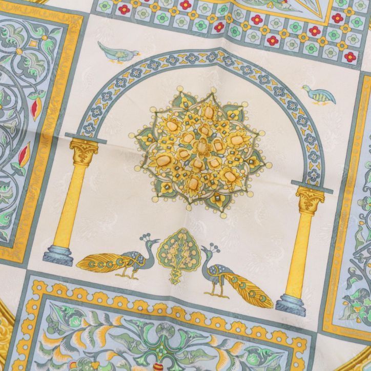 エルメス HERMES カレ90 CIELS BYZANTINS ビザンチンの空 シルク100