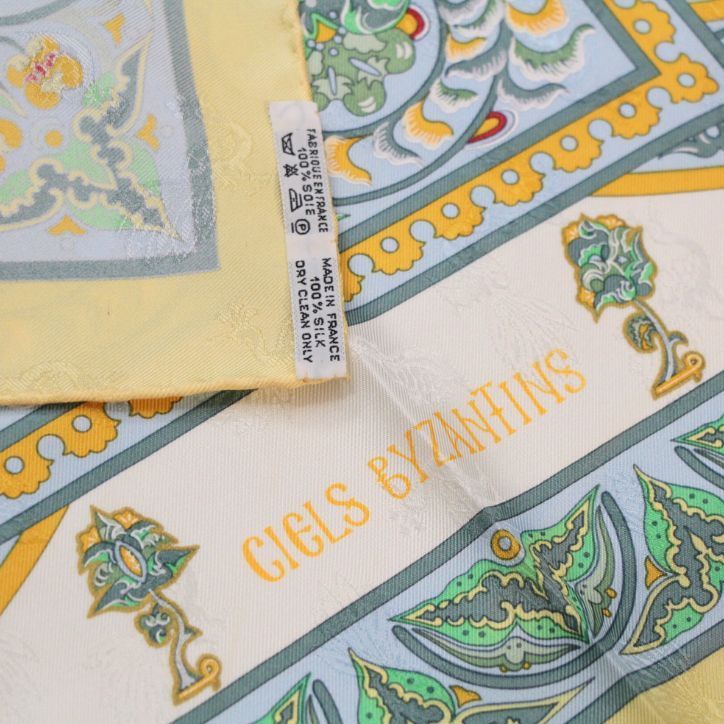 エルメス HERMES カレ90 CIELS BYZANTINS ビザンチンの空 シルク100
