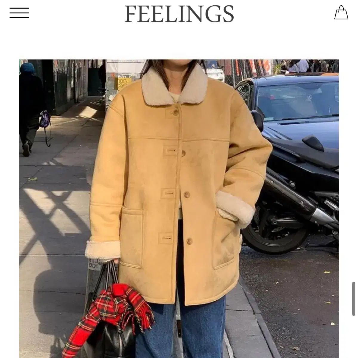 FEELINGS スウェード ムートン