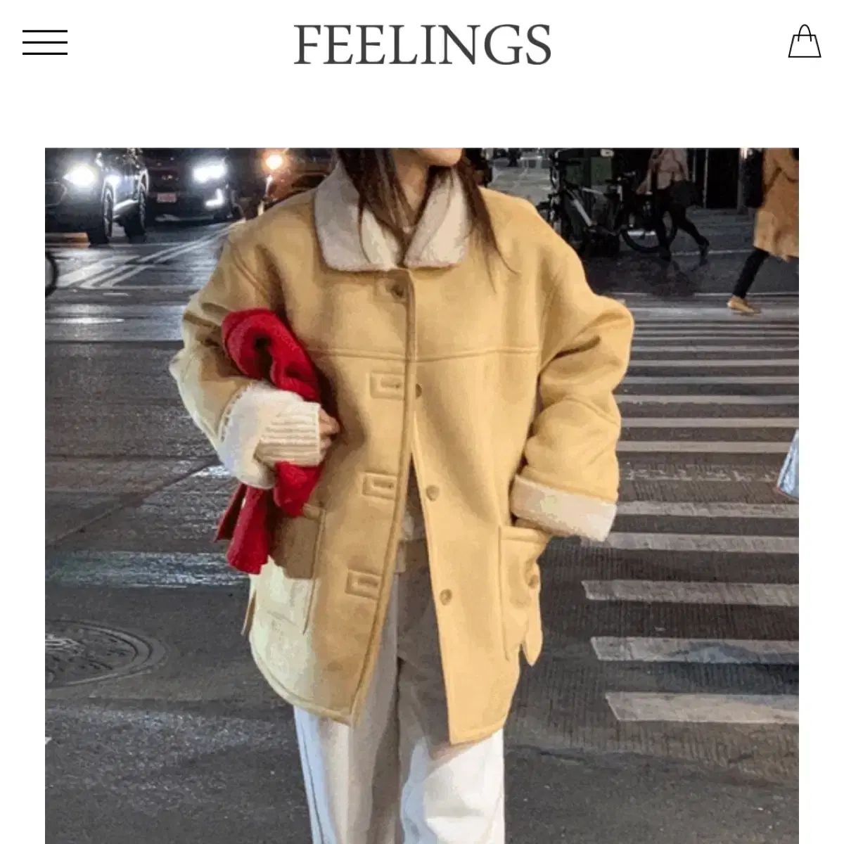 FEELINGS スウェード ムートン