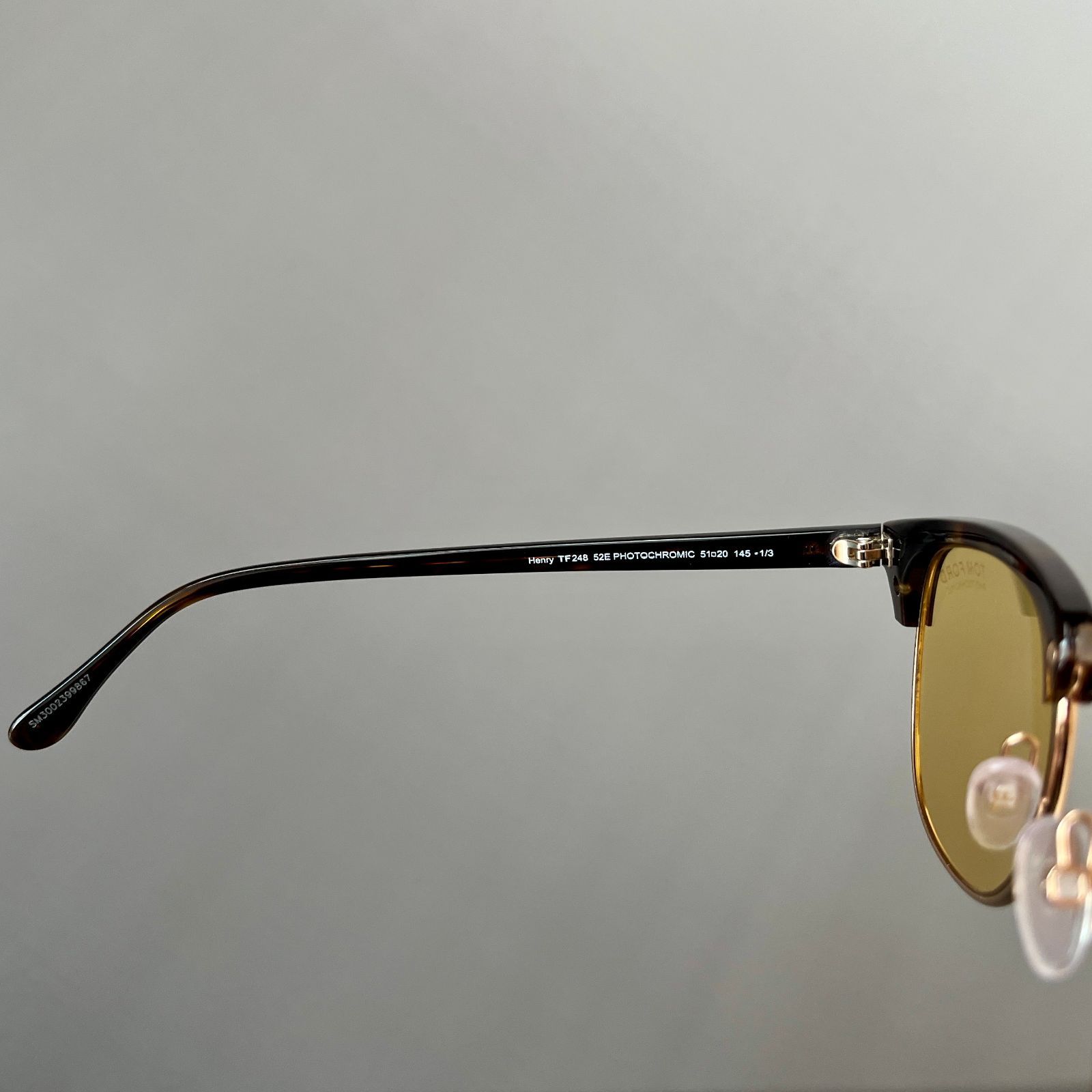 トムフォード サングラス 調光レンズ TOM FORD サーモント ブロー 