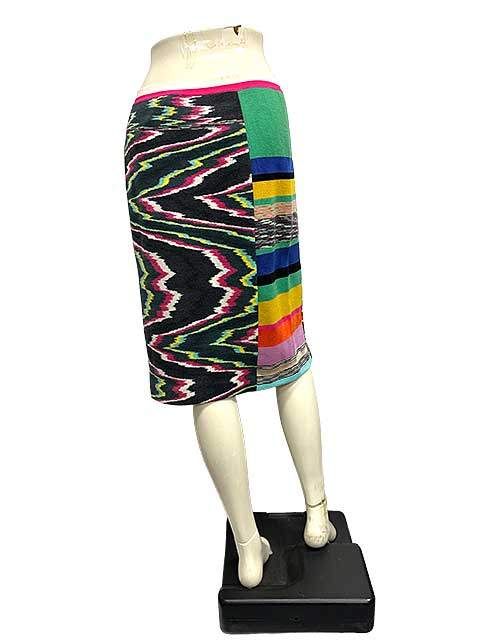 MISSONI ミッソーニ スカート レディース マルチ ウエストゴム サイズ44＿S 23＿セルモアから ＿s-0755-r 23