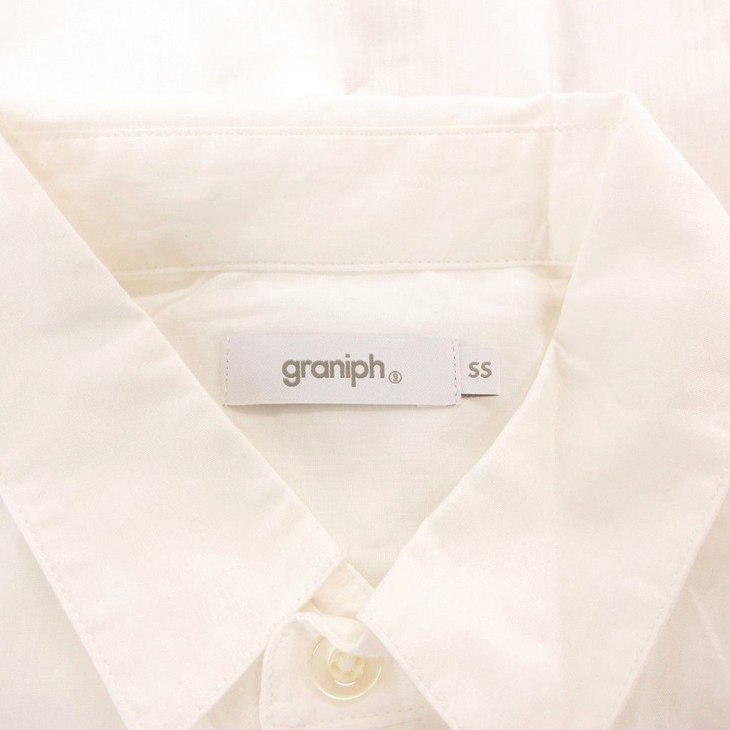 グラニフ graniph タグ付き 松本大洋 ネコ ルーズフィットシャツ 長袖