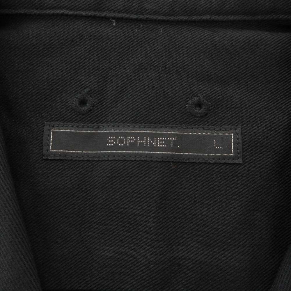 ソフネット SOPHNET. 24SS HIGH TWISTED LIGHT TWILL S/S OPEN COLLAR