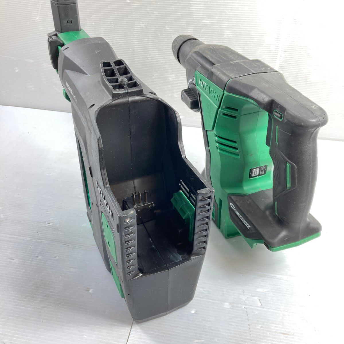  HITACHI 日立 18 V 26 mm コードレスハンマドリル 集じんシステム付 バッテリ 充電器なし グリーン 電動ハンマードリル ドリル ドライバー レンチ