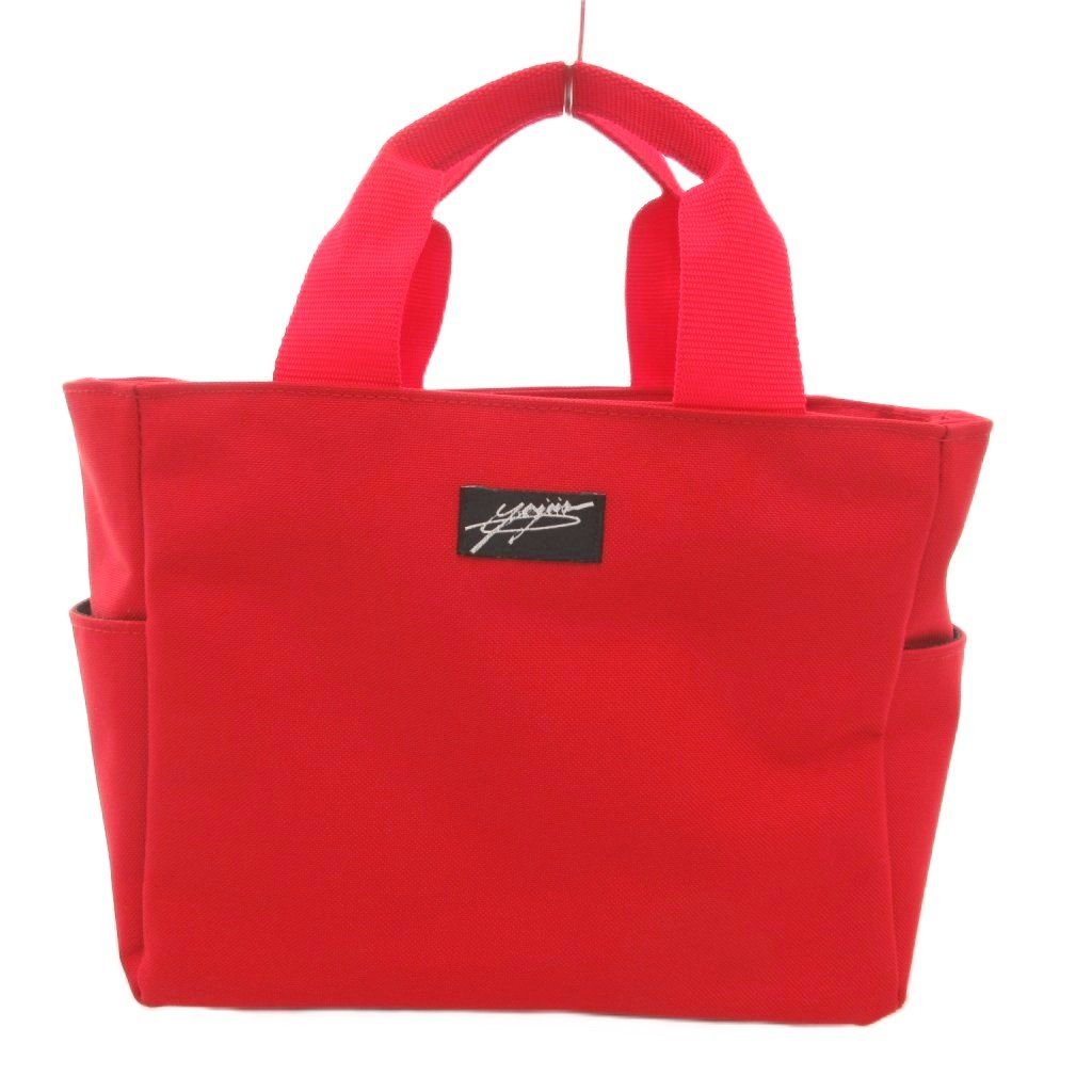 846 ヤジロ ゴルフカートバッグ ハンドバッグ ロゴ ミニ 赤 レッド |AE