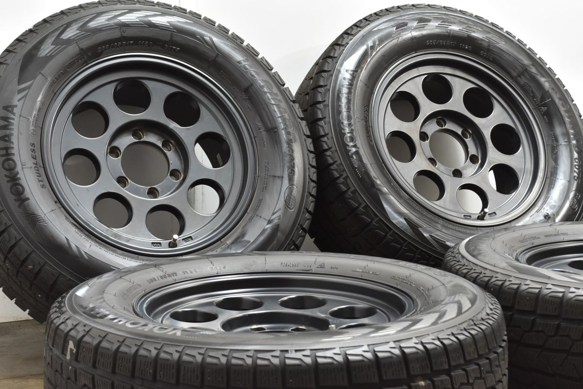 程度良好 ジムライン タイプ2 17 in 8 J 20 PCD 139 7 アイスガードG 075 265 65 R ランドクルーザープラド ハイラックス サーフ レンコン