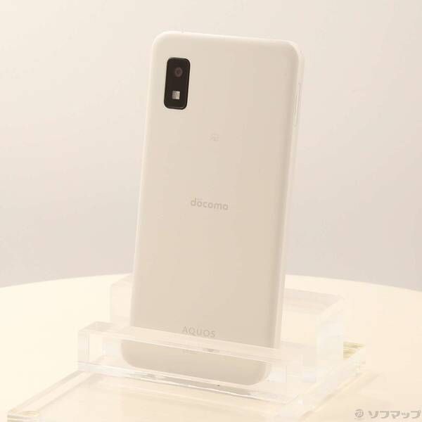 中古品〕 AQUOS wish3 64GB ホワイト SH-53D docomo SIMフリー【269