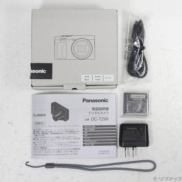  〔 品〕 LUMIX DC TZ 99 W ホワイト 269 コンパクトデジタルカメラ デジタルカメラ