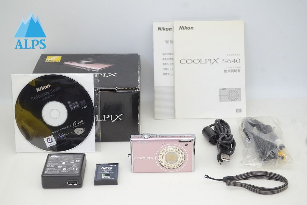 Nikon ニコン COOLPIX S 640 コンパクトデジタルカメラ プレシャスピンク 元 251205 b
