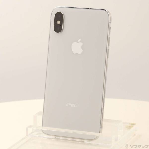 中古品〕 iPhoneX 256GB シルバー MQC22J／A SIMフリー【262】 こちら