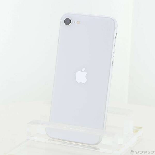 中古品〕 iPhone SE 第2世代 128GB ホワイト MHGU3J／A SIMフリー【262