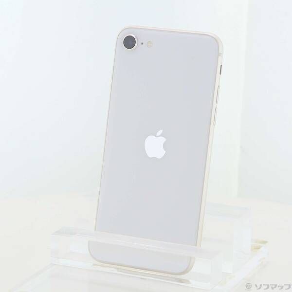 ジャンク MMYD3J/A iPhone SE(第3世代) 64GB スターライト docomo【SIM