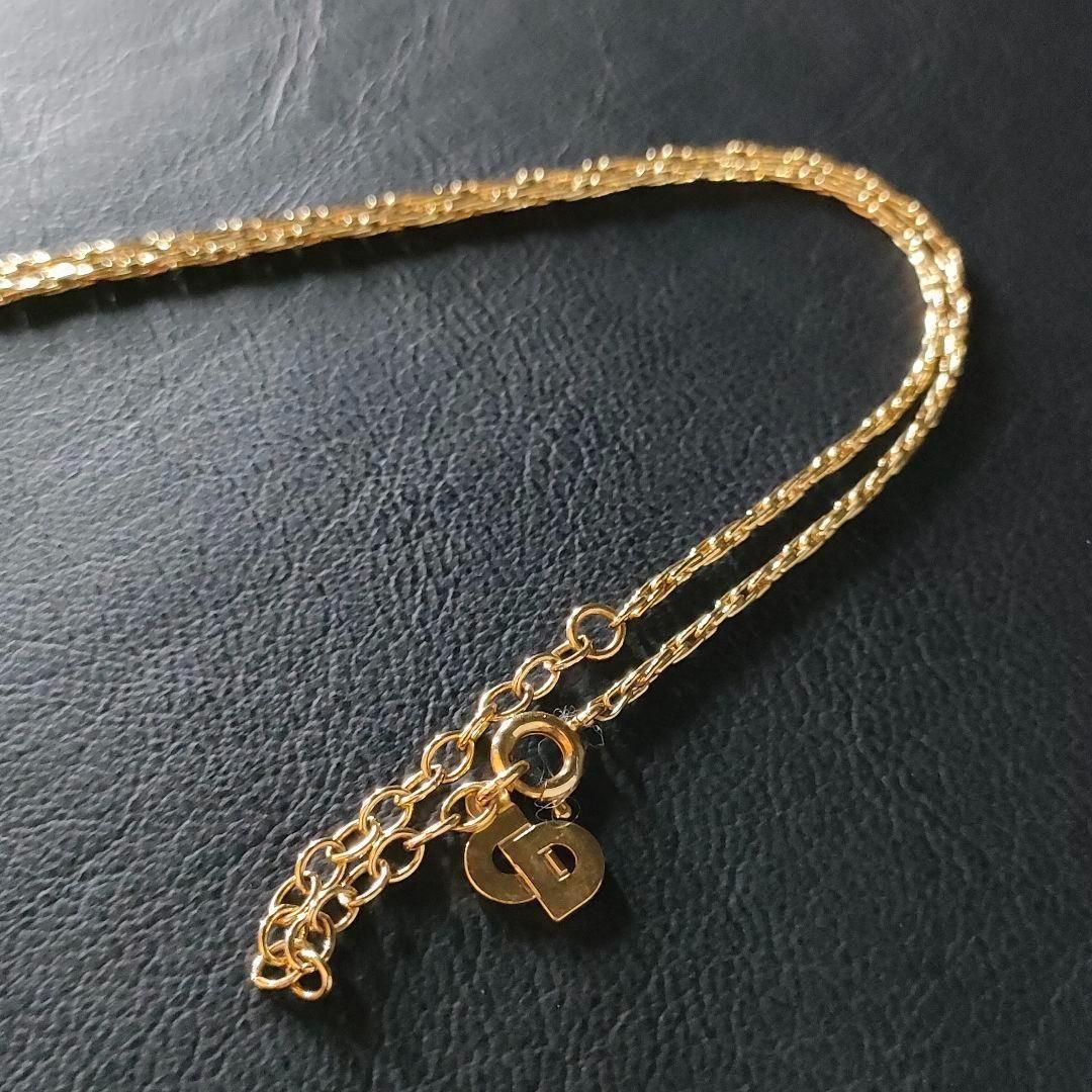 【極美品】Dior ネックレス CD ロゴ ゴールド ヴィンテージ 極美品】Dior ネックレス CD ロゴ ハート ゴールド ヴィンテージ 極美