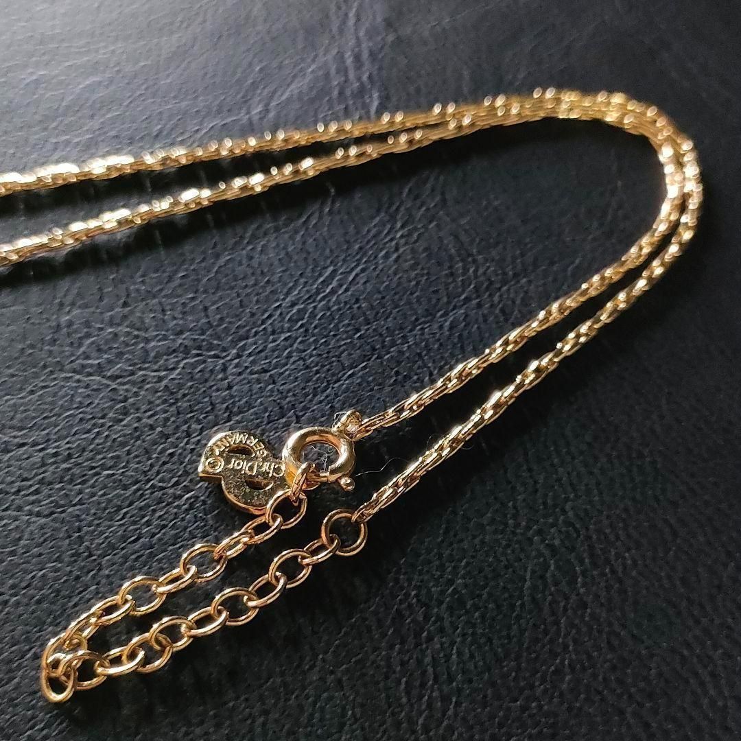 希少【極美品】Dior ディオール ネックレス ゴールド CDロゴ