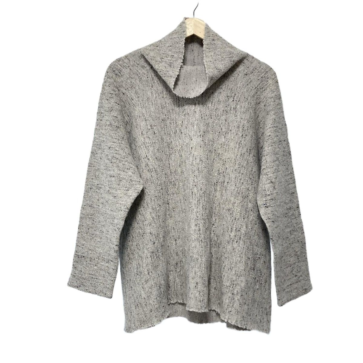 ヨーガンレール　グレー柄　チュニック JURGEN LEHL(ヨーガンレール) チュニック サイズM レディース美品