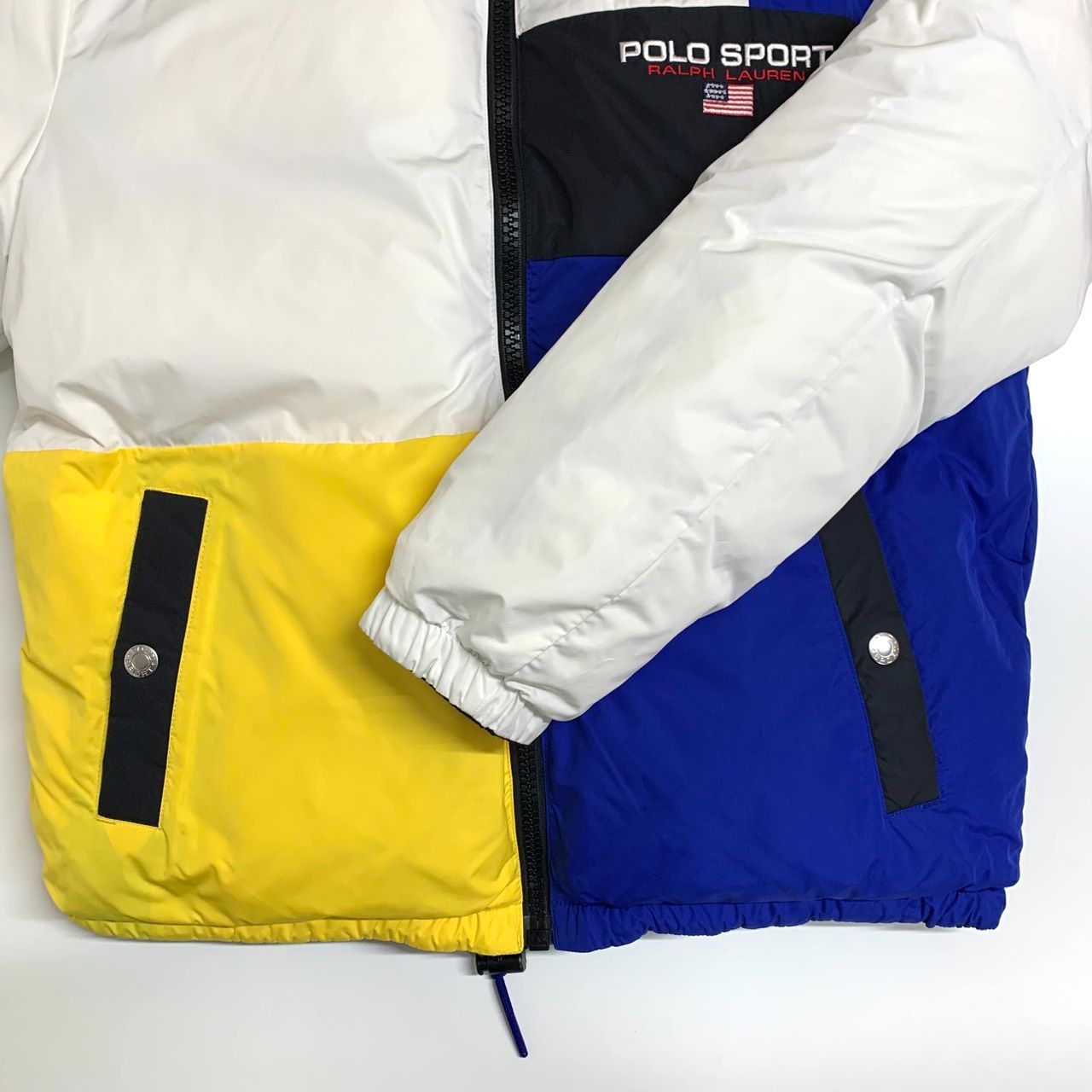 POLO SPORT】ポロスポーツ/リバーシブルダウンジャケット/XS/マルチ 