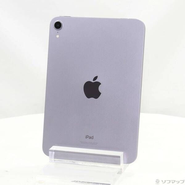 新作入荷，得価 〔中古品〕 iPad mini 第6世代 64GB パープル MK7R3J／A Wi-Fi【262】 iPad本体