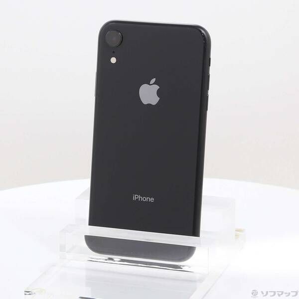 セールス 〔中古品〕 iPhoneXR 64GB ブラック MT002J／A SIMフリー