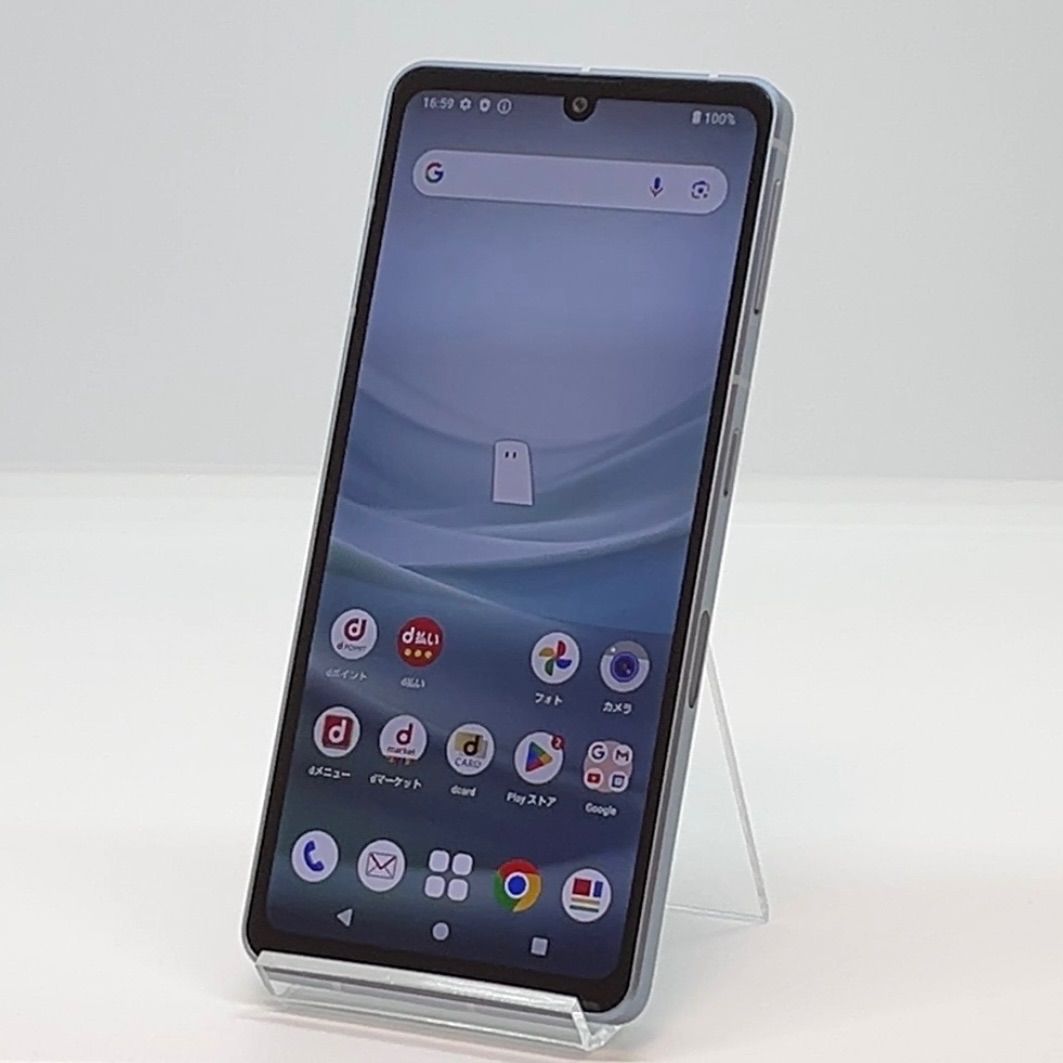 AQUOS sense 7 SH-53 C docomo SIMフリー 128 GB 6 ブルー スマホ本体 MS 30 R