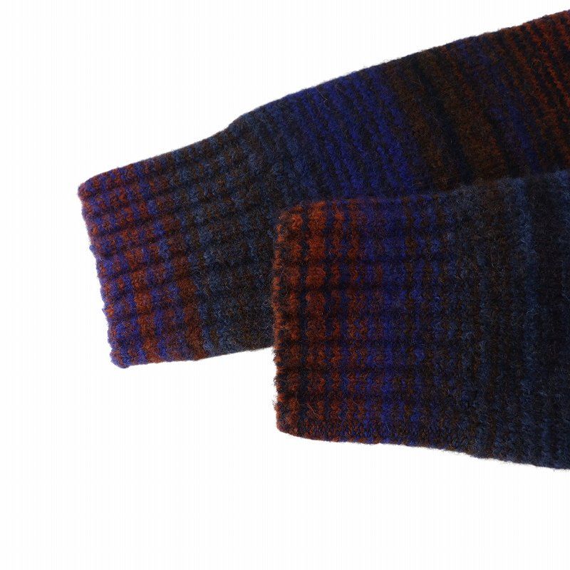 ロエベ LOEWE 24AWニット セーター タグ付き 長袖 マルチボーダー