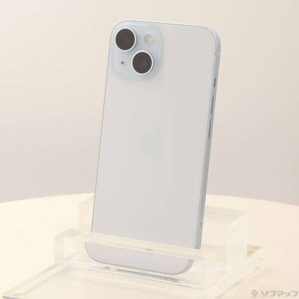 〔 品〕 iPhone 15 256 GB ブルー MTMR 3 J A SIMフリー 368