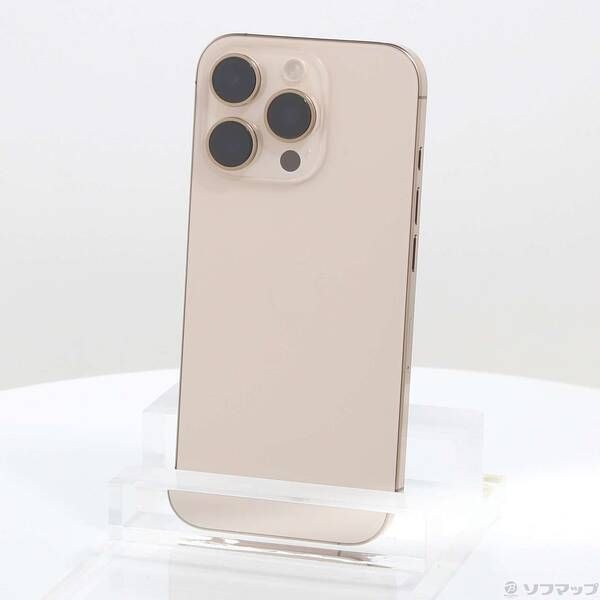 〔 品〕 iPhone 16 Pro 1 TB デザートチタニウム MYNA 3 J A SIMフリー 198
