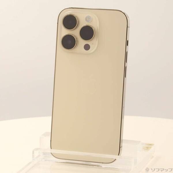 中古品〕 iPhone14 Pro 256GB ゴールド MQ173J／A SIMフリー【269