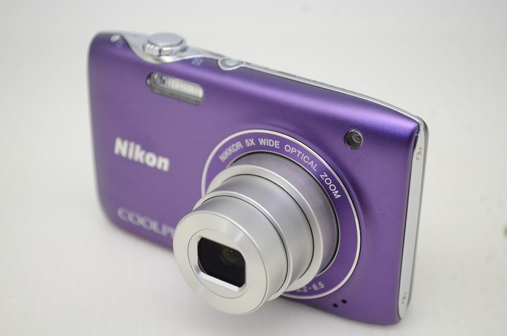 Nikon ニコン COOLPIX S 3100 コンパクトデジタルカメラ パープル 元 251205 c