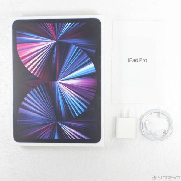 中古品〕 iPad Pro 11インチ 第3世代 256GB シルバー MHQV3J／A Wi-Fi【