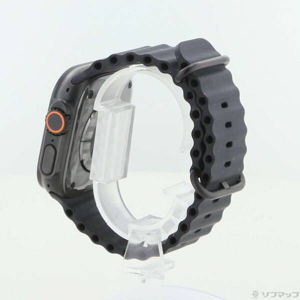 〔 品〕 Apple Watch Ultra 2 GPS Cellular 49 mm ブラックチタニウムケース ブラックオーシャンバンド 258