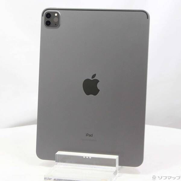 中古品〕 iPad Pro 11インチ 第2世代 512GB スペースグレイ FXDE2J／A