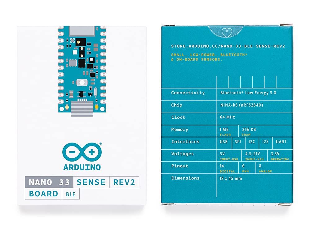 Nano 33 BLE Sense Rev 2