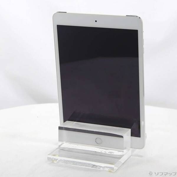 iPad 64GB mini シルバー mini3 0 Wi-Fi 中古Apple 中古 au WI-FI+CELL