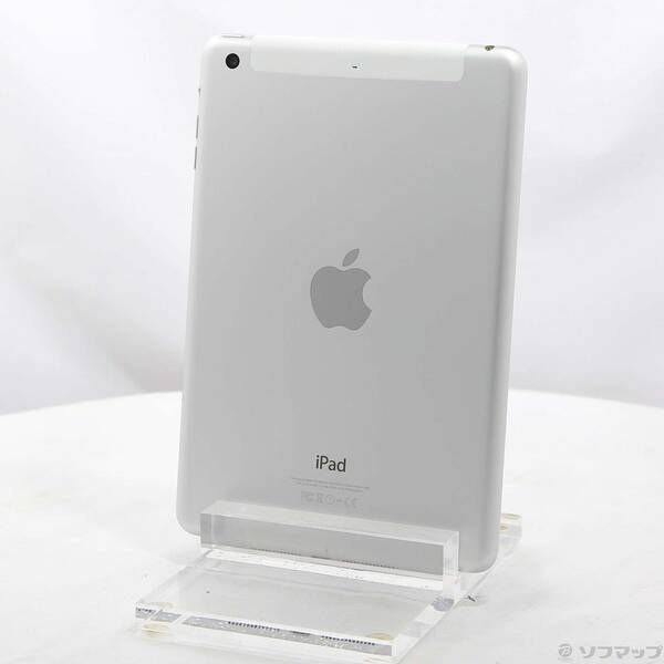 iPad 64GB mini シルバー mini3 0 Wi-Fi 中古Apple 中古 au WI-FI+CELL